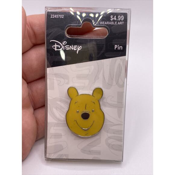 Disney Neon Tuesday Winnie the Pooh Face Smiling Pin New - Picture 6 of 7
